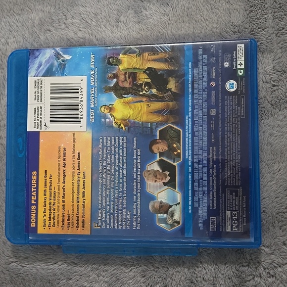 Marvel Guardians of the Galaxy Blu-ray with Vibrant Colors - Picture 2 of 3